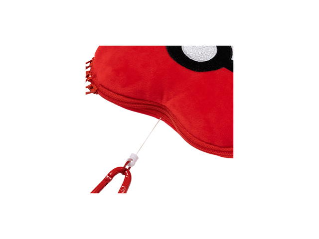 Human Made Human Made X Pokémon Made Heart Stuffed Passcase Red - view 4