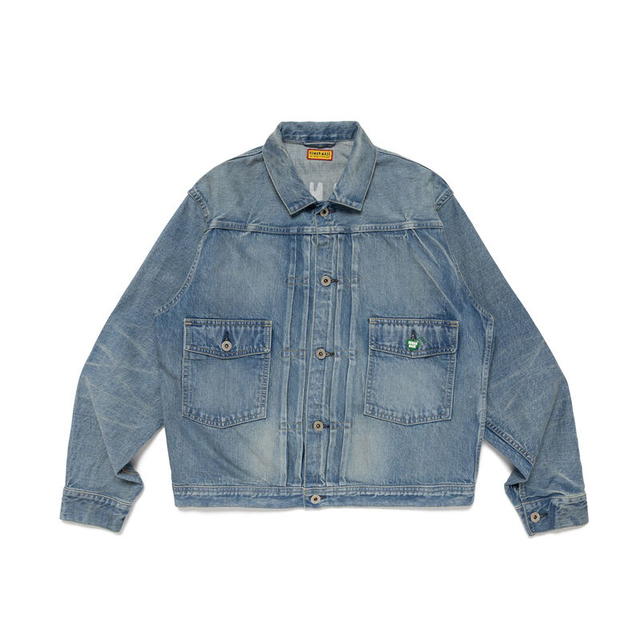 Human Made Human Made Human Hope Denim Work Jacket Indigo - view 1