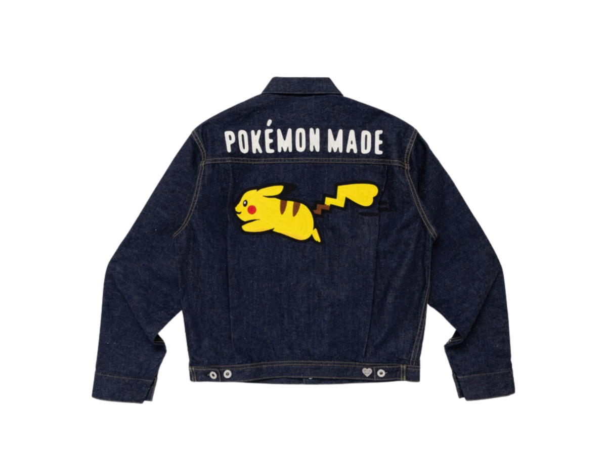 Human Made Human Made X Pokémon Made Denim Jacket Indigo