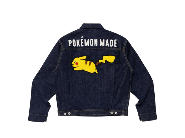 Human Made Human Made X Pokémon Made Denim Jacket Indigo - view 1