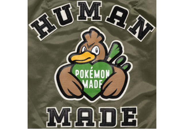 Human Made Human Made X Pokémon Made Padded Blouson Olivedrab - view 4
