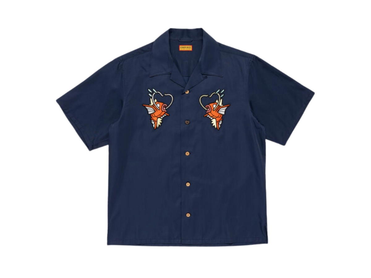 Human Made Human Made X Pokémon Made Aloha Shirt Navy
