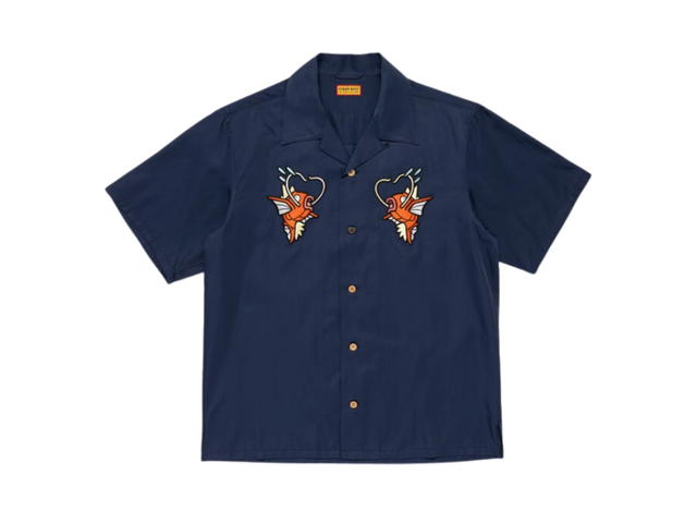 HUMAN MADE HUMAN MADE X Pokémon Made Aloha Shirt Navy - view 1