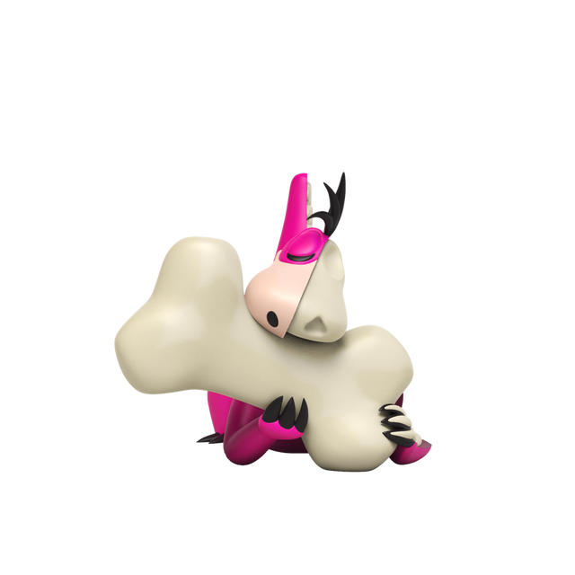Mighty Jaxx XXRAY Plus | Flintstone Dino by Mighty Jaxx - view 1
