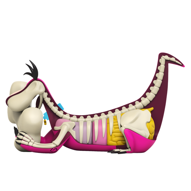 Mighty Jaxx XXRAY Plus | Flintstone Dino by Mighty Jaxx - view 3