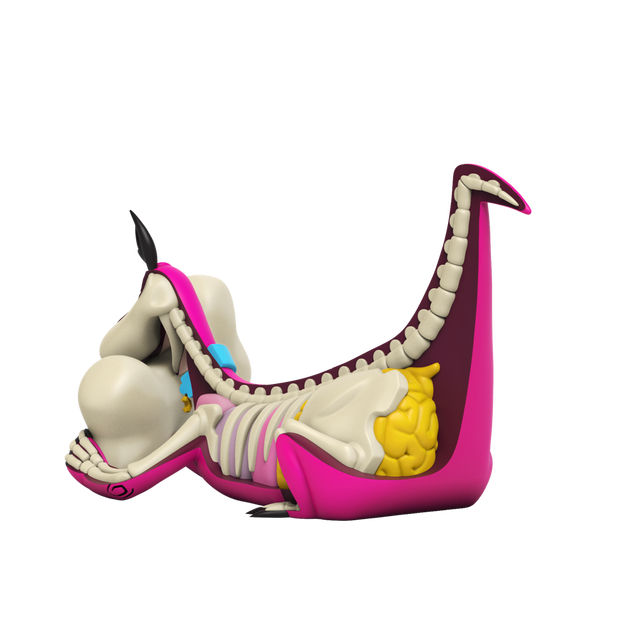 Mighty Jaxx XXRAY Plus | Flintstone Dino by Mighty Jaxx - view 4
