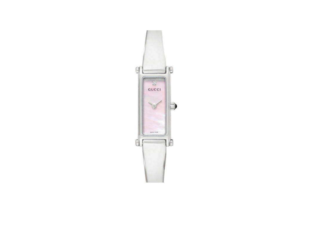 Gucci Gucci Quartz Orange Dial Stainless Steel Pink