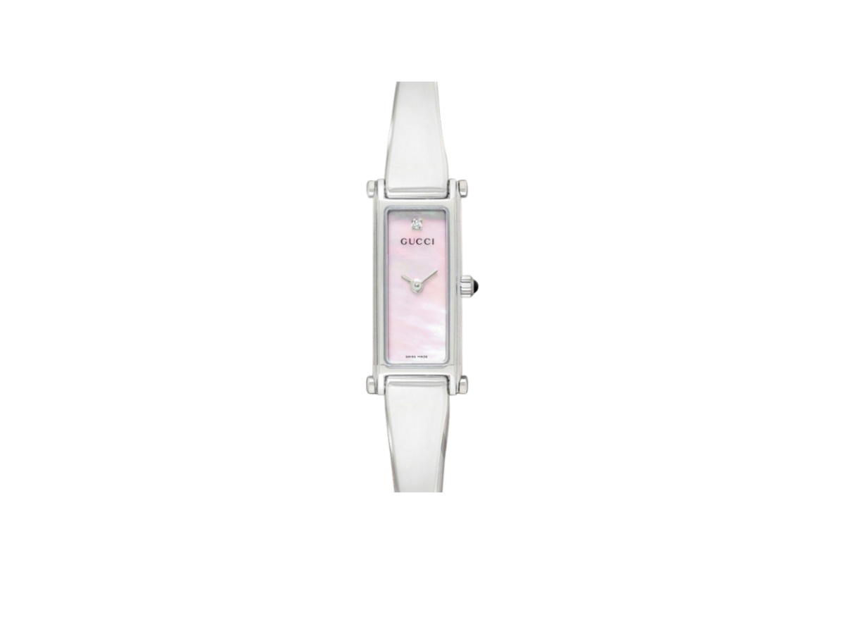 Gucci Gucci Quartz Orange Dial Stainless Steel Pink