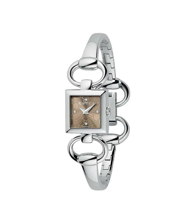 Gucci Gucci Tornabuoni Square Brown Diamond
