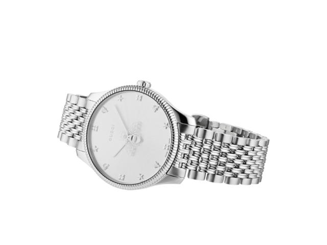 Gucci Gucci G-Timeless Watch 36MM Silver - view 4