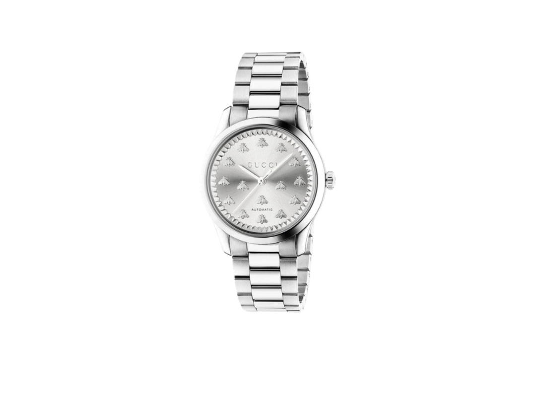 Gucci Gucci G-timeless Bee 38 MM Watch Silver