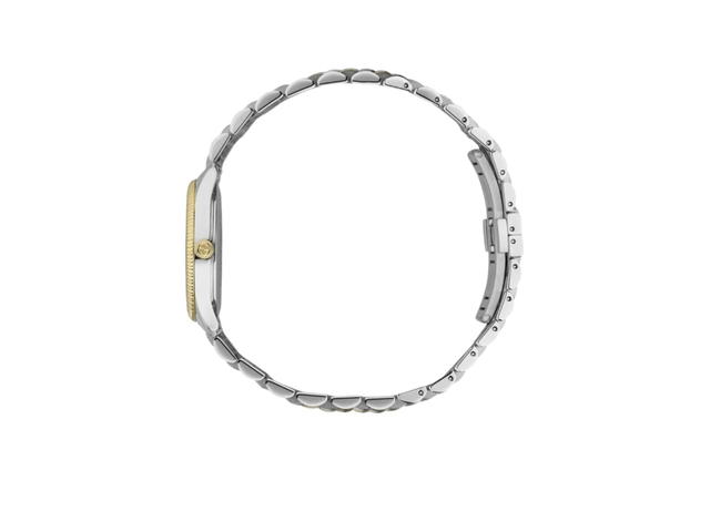 Gucci Gucci G-Timeless Ladies Slim Watch Two-Tone Gold Silver - view 3