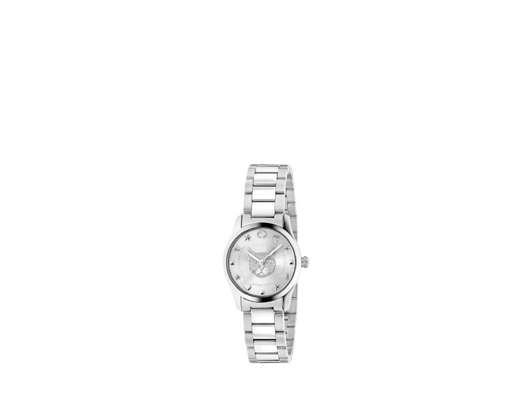 Gucci Gucci G-Timeless Steel Strap Silver