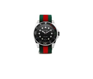 Buy Gucci G-Dive Fabric Watch Silver at Sasom – Authentic and Ready to Ship