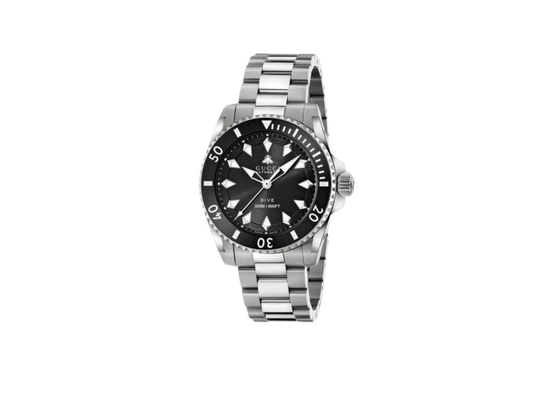 Gucci Gucci Dive Automatic Black Silver