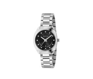 Buy Gucci GG2570 Stainless Steel And Diamond Watch Black at Sasom – Authentic and Ready to Ship