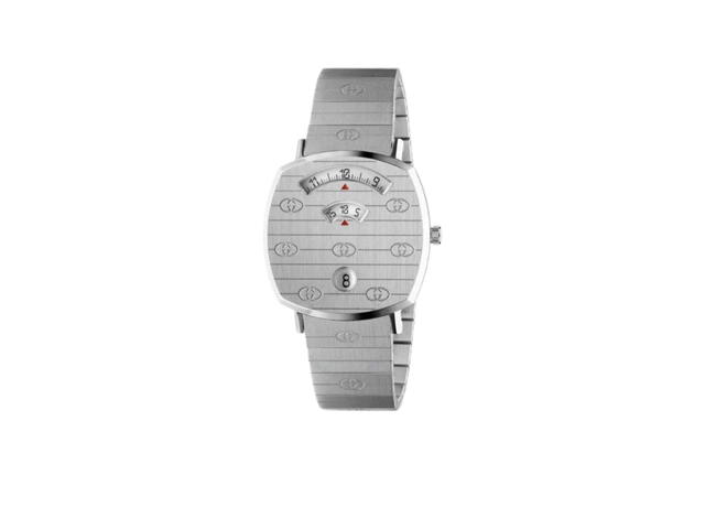 Gucci Gucci Grip Quartz Dial Steel Strap Watch 35 MM Silver For Women - view 2