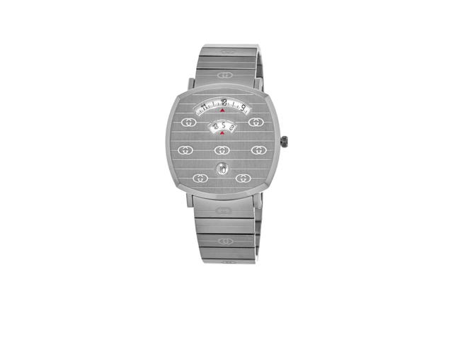 Gucci Gucci Grip Quartz Dial Steel Strap Watch 35 MM Silver For Women - view 3