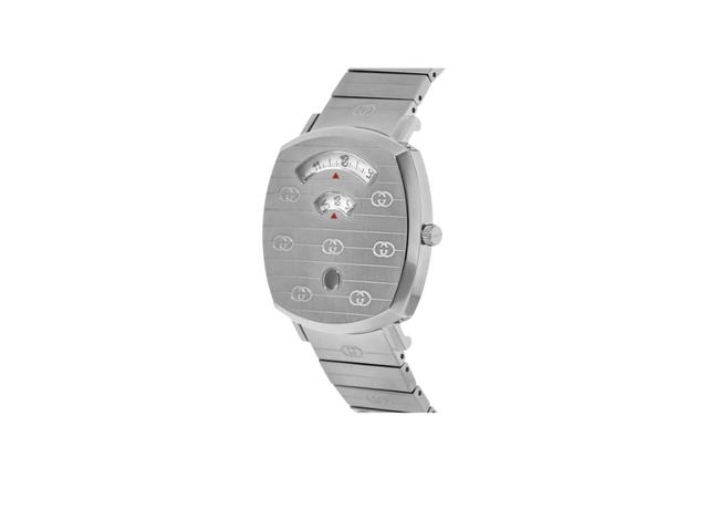 Gucci Gucci Grip Quartz Dial Steel Strap Watch 35 MM Silver For Women - view 4