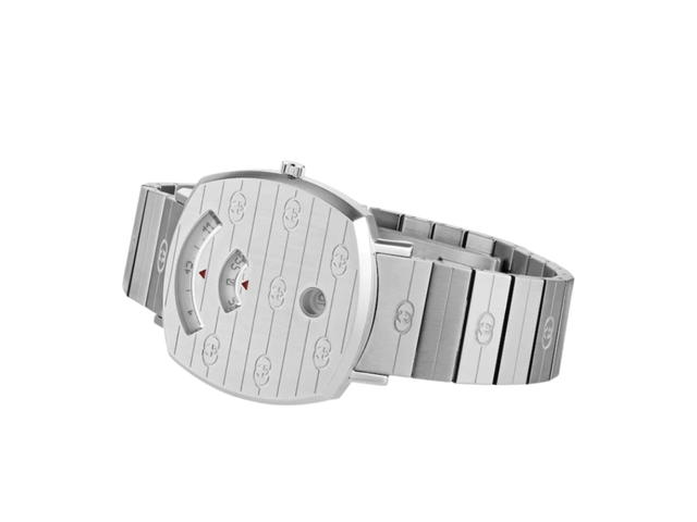 Gucci Gucci Grip Quartz Dial Steel Strap Watch 35 MM Silver For Women - view 5