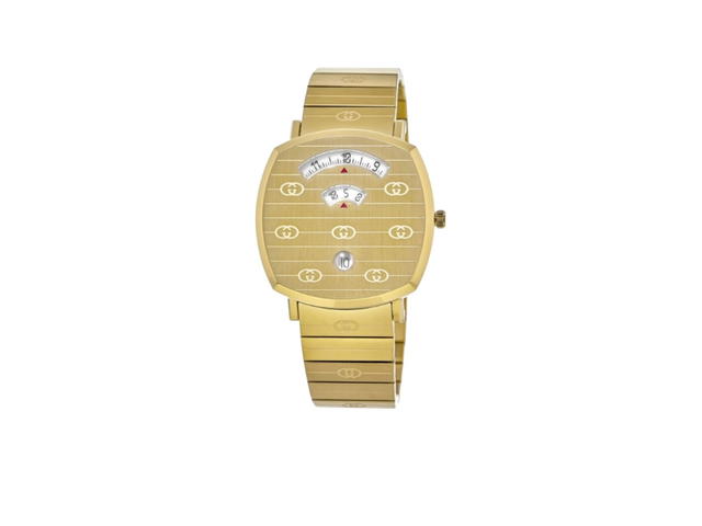Gucci Gucci Grip Quartz Yellow Gold dial Gold Steel Strap Gold - view 1