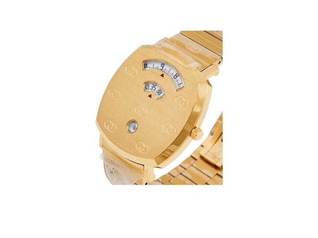 Gucci Gucci Grip Quartz Yellow Gold dial Gold Steel Strap Gold - view 2