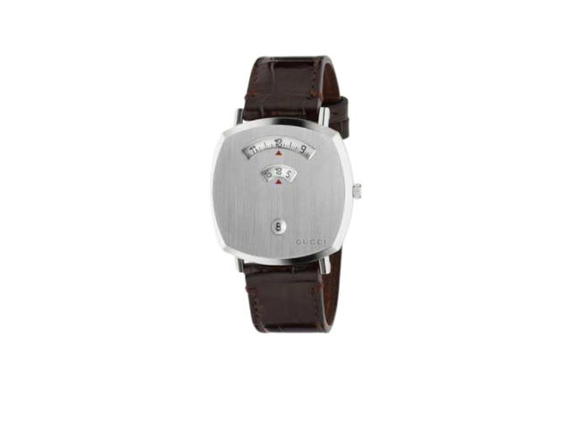 Gucci Gucci Grip Watch 38MM Steel Brown - view 1