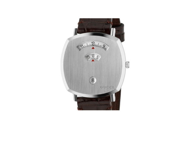 Gucci Gucci Grip Watch 38MM Steel Brown - view 2