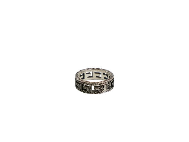 Gucci Gucci Sterling Silver G Cube Ring Silver - view 1