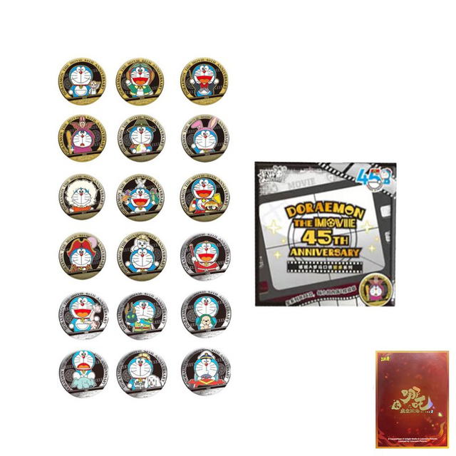 Kayou Kayou Doraemon Movie 45th Anniversary Badge - view 5