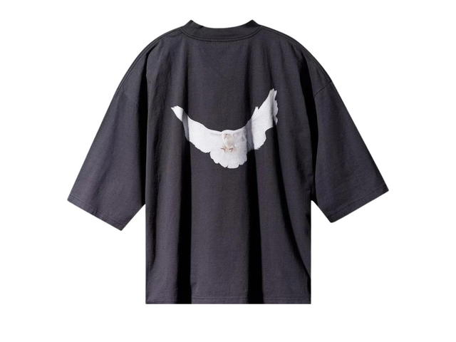 Yeezy Yeezy Gap Engineered By Balenciaga Dove 3/4 Sleeve Tee Black - view 2