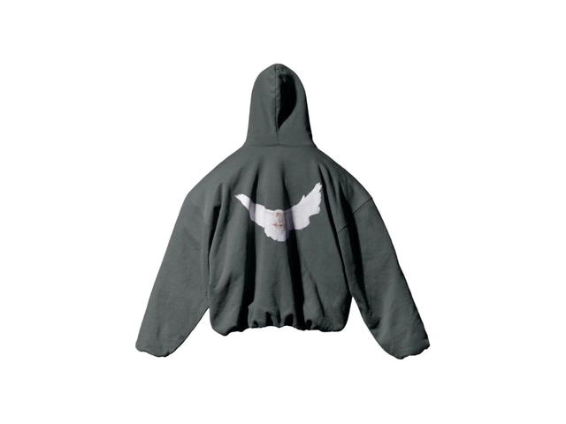 Yeezy Yeezy Gap Engineered By Balenciaga Dove Hoodie Dark Green - view 2