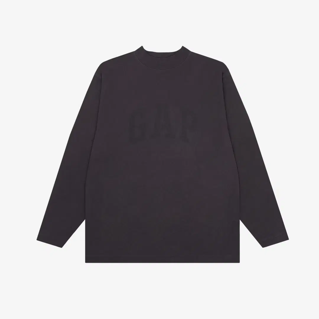 Yeezy Yeezy Gap Engineered By Balenciaga Dove Long Sleeve T-Shirt Dark Grey