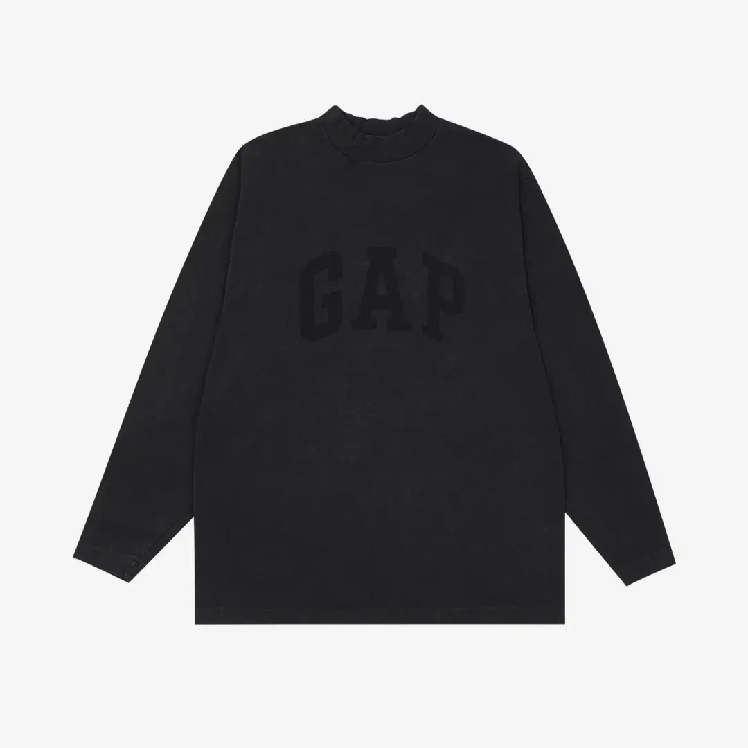 Yeezy Yeezy Gap Engineered By Balenciaga Dove Long Sleeve T-Shirt Washed Black