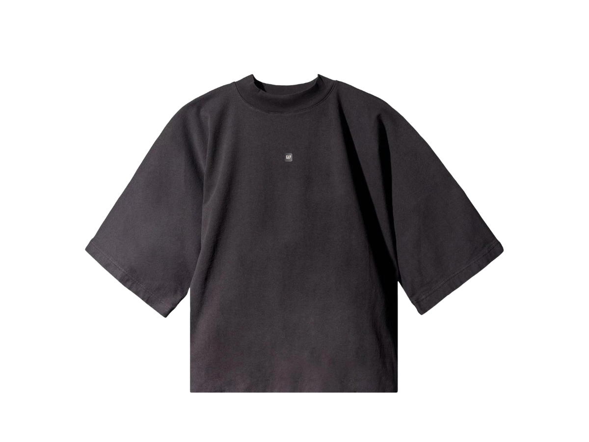 Yeezy Yeezy Gap Engineered by Balenciaga Logo No Seam Tee Black
