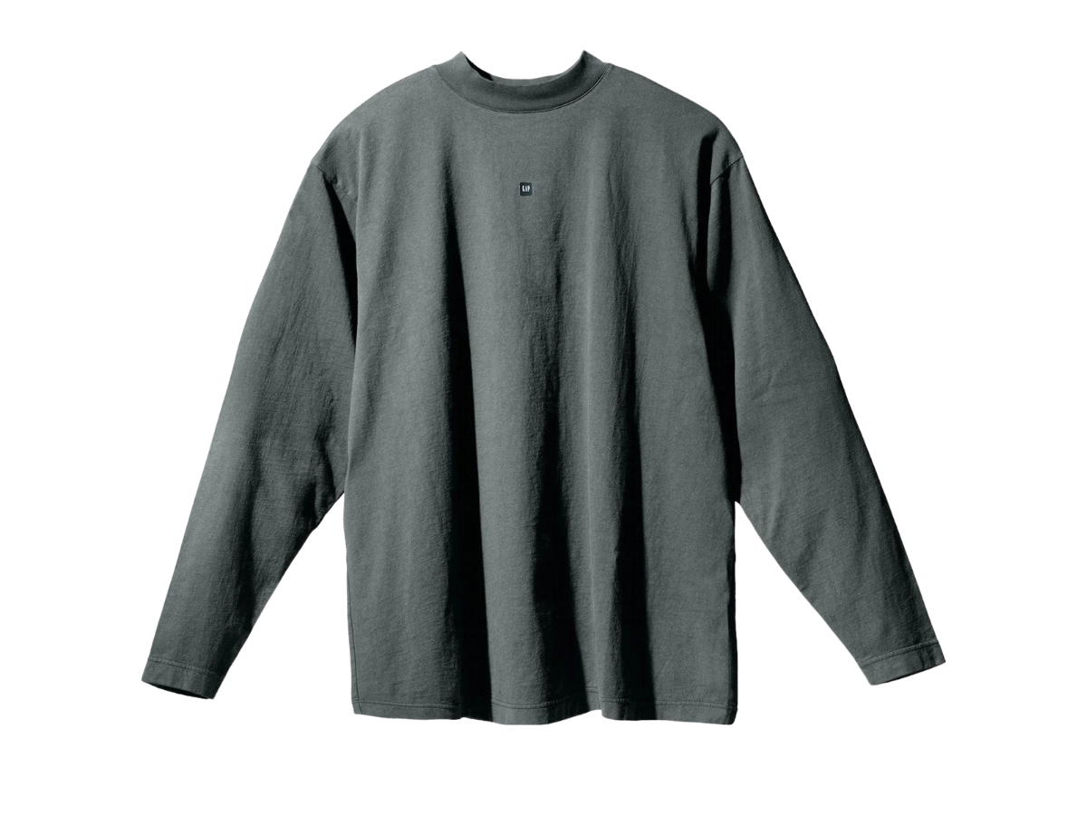 Yeezy Yeezy Gap Logo Longsleeve Tee Dark Green