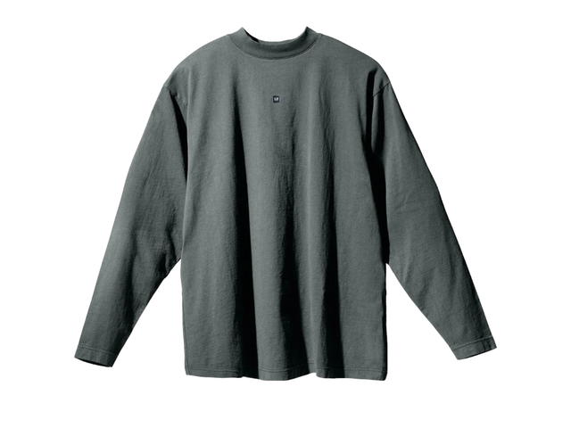 Yeezy Yeezy Gap Logo Longsleeve Tee Dark Green - view 1