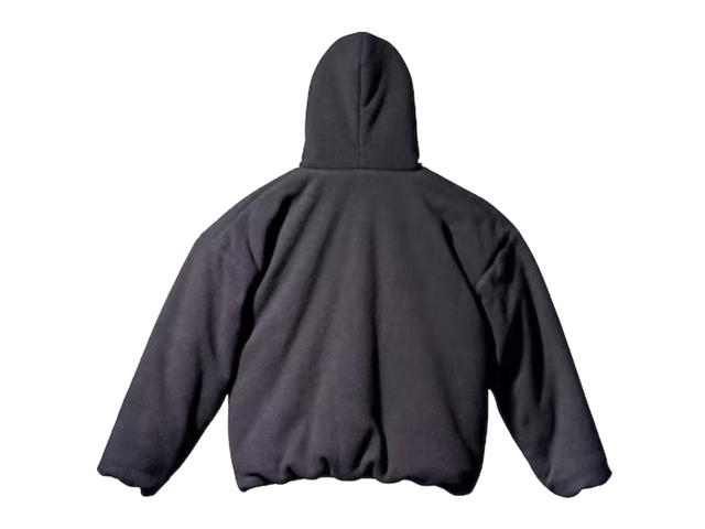 Yeezy Yeezy Gap Polar Fleece Padded Hoodie Black - view 2