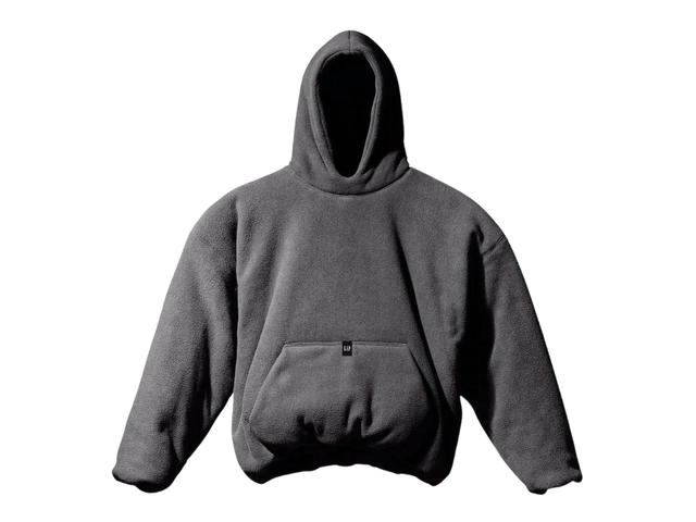 Yeezy Yeezy Gap Polar Fleece Padded Hoodie Dark Grey - view 1
