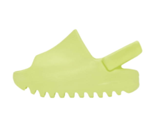adidas adidas Yeezy Slide Glow Green (Infants) - view 2