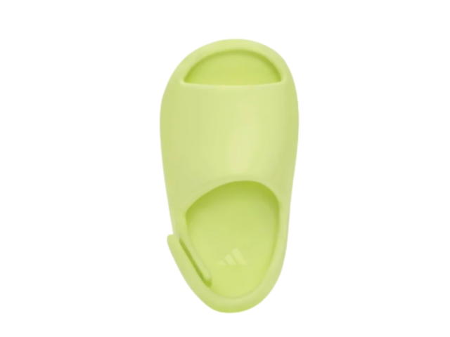 adidas adidas Yeezy Slide Glow Green (Infants) - view 3
