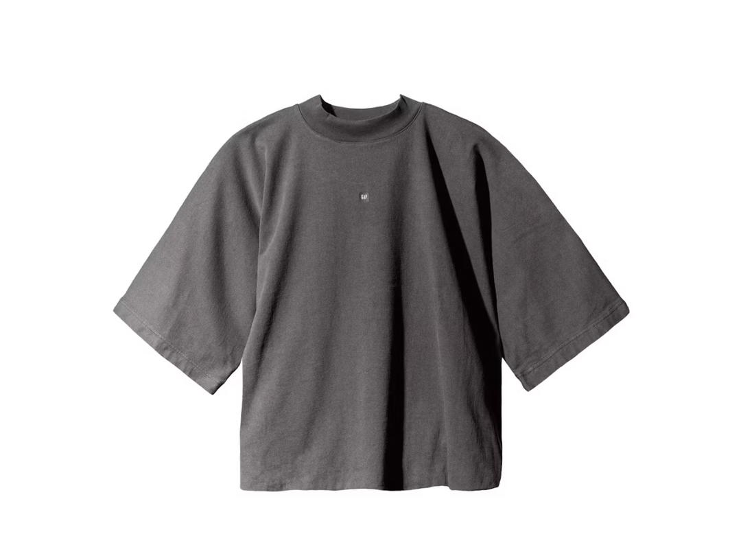 Yeezy Yeezy Gap Logo No Seam Tee Dark Grey