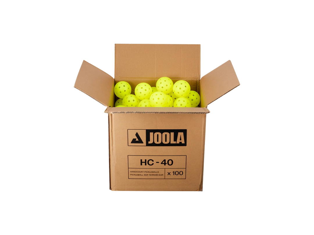 Joola Joola HC-40 Pickleballs 100/Pack Yellow