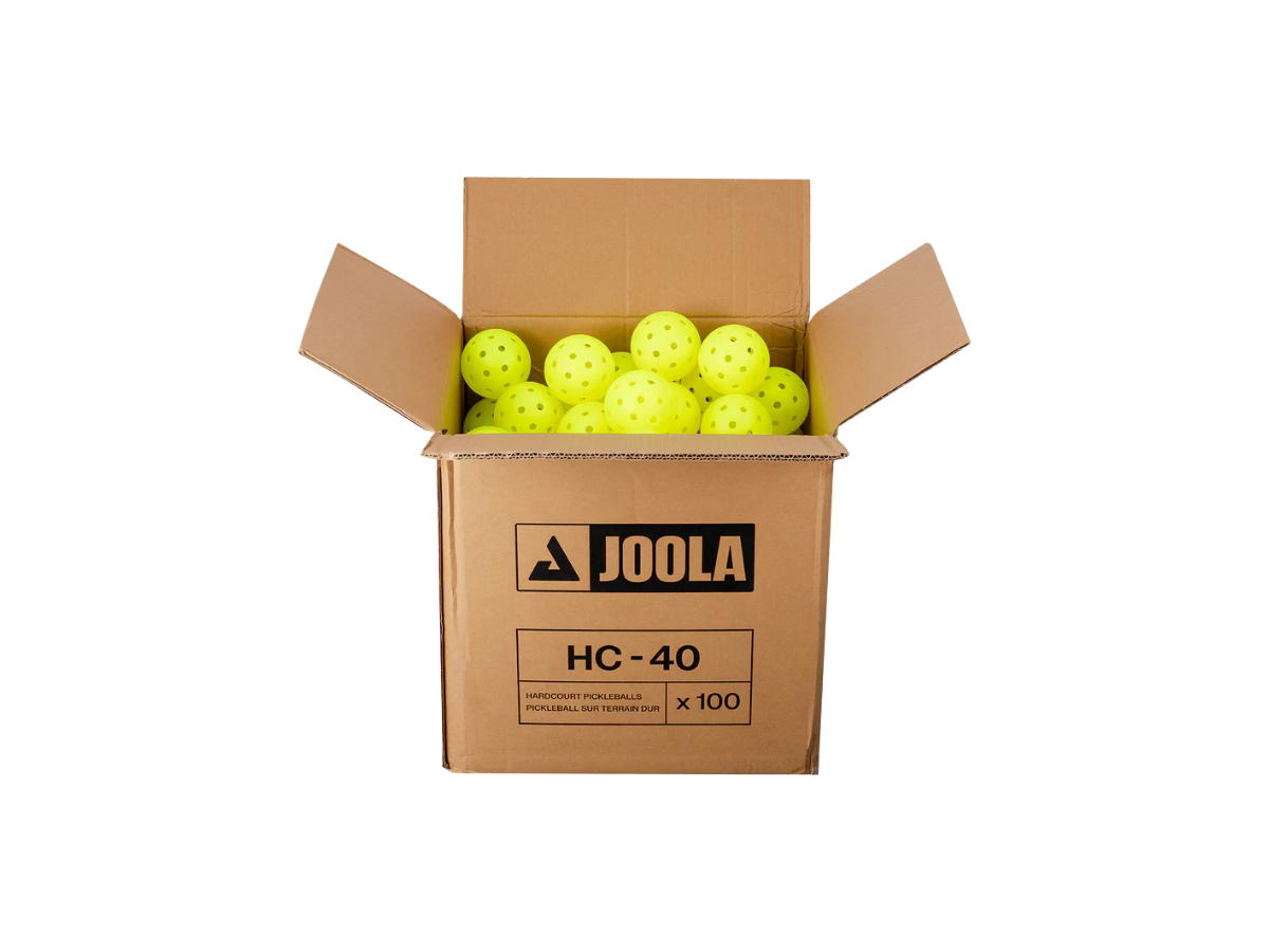 Joola Joola HC-40 Pickleballs 100/Pack Yellow