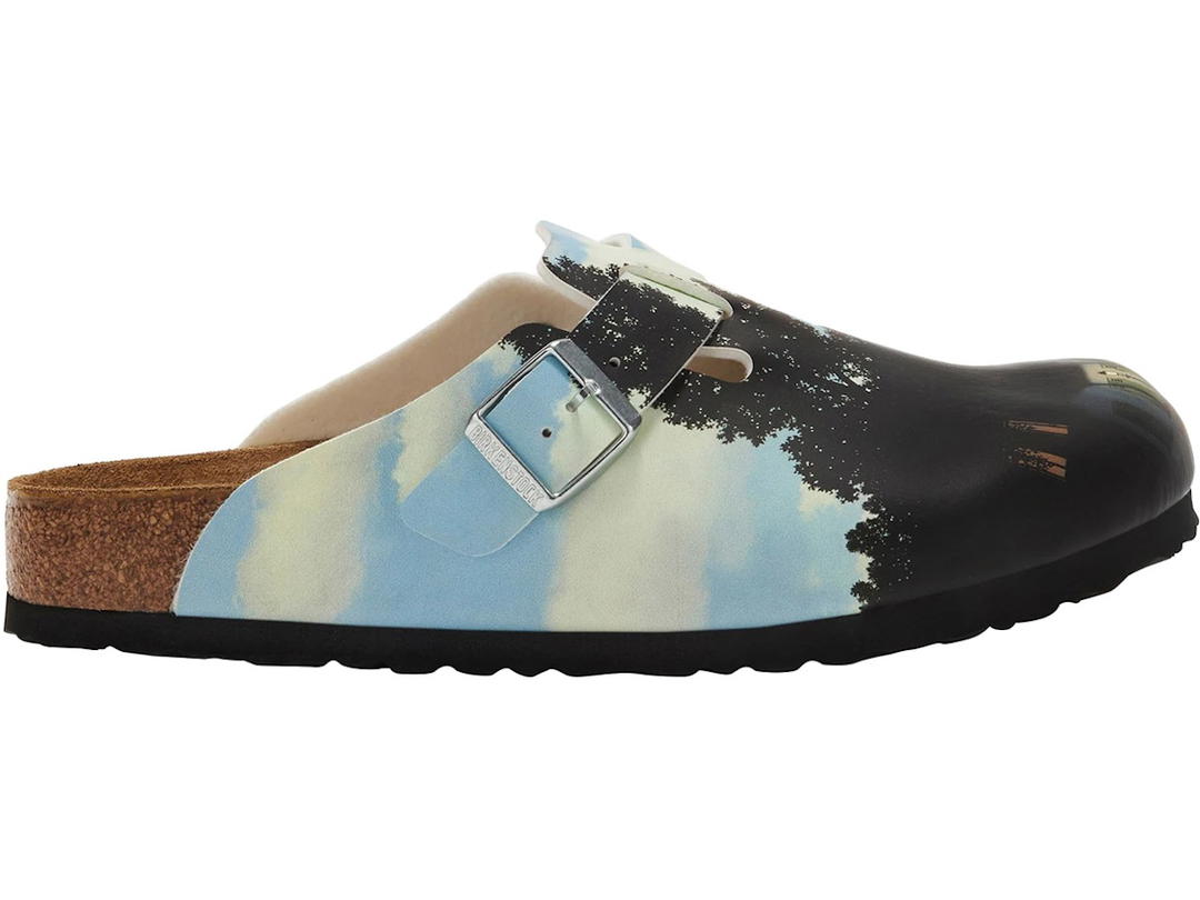 Birkenstock Birkenstock Boston Clog Opening Ceremony Black Light Blue (Women's)