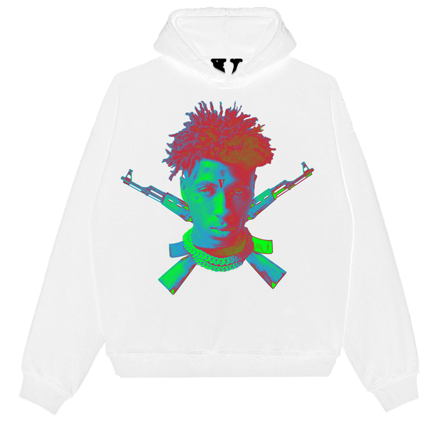 YoungBoy NBA YoungBoy NBA x Vlone Sticks Hoodie White - view 1