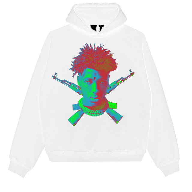 YoungBoy NBA YoungBoy NBA x Vlone Sticks Hoodie White - view 2