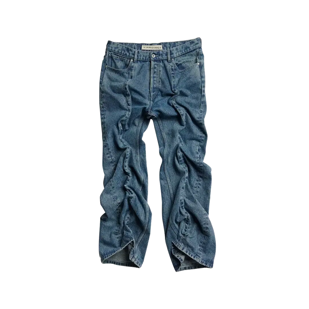 Y/Project Y/Project Classic Wire Jeans Navy - 22FW