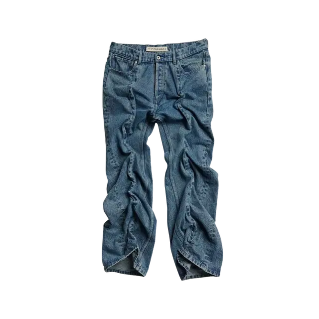 Y/Project Y/Project Classic Wire Jeans Navy - 22FW - view 2