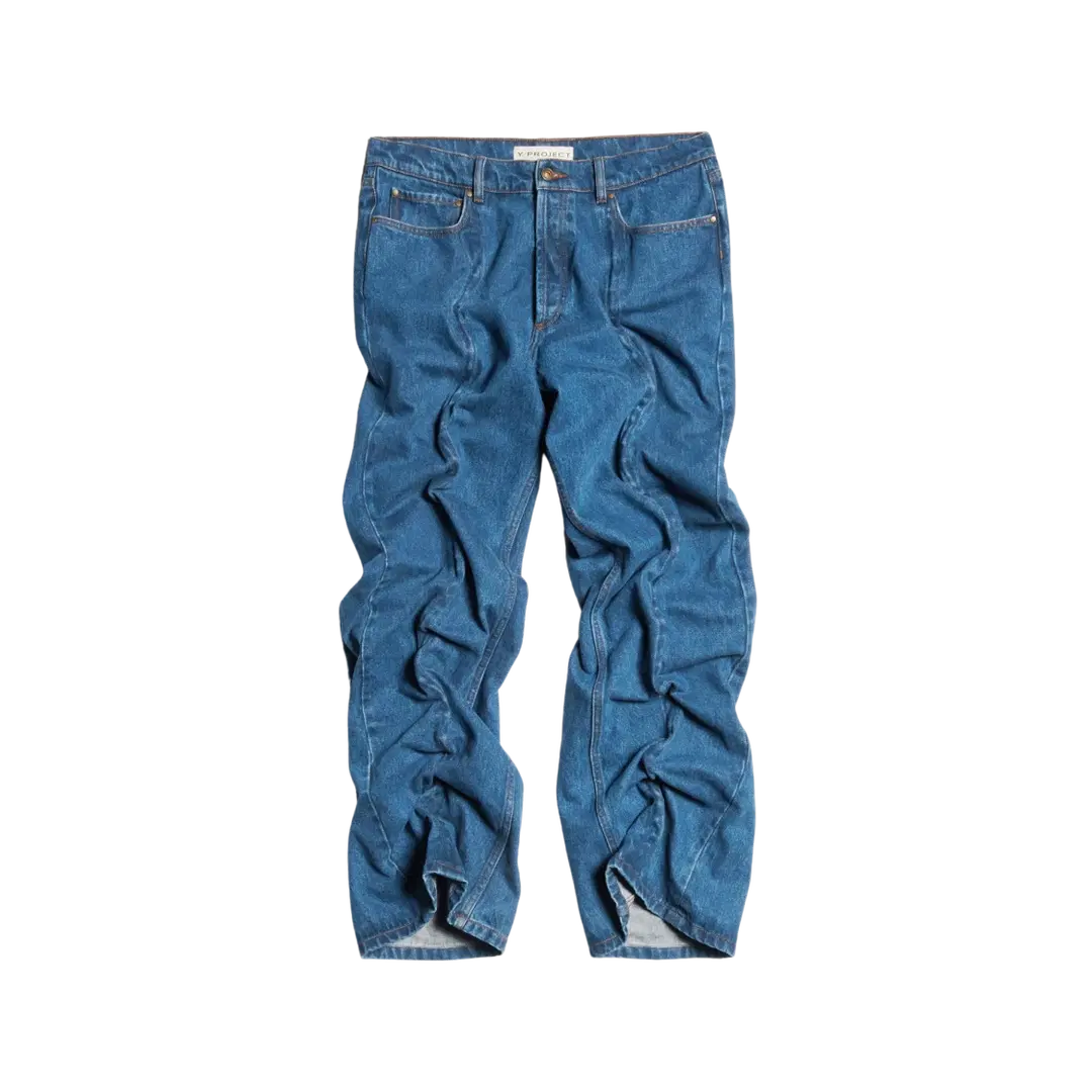 Y/Project Y/Project Classic Wire Jeans Navy - 23SS